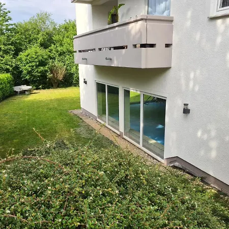 Ferienwohnung Appartement Bad Bergzabern Mit Schwimmbad Und Sauna Exterior photo